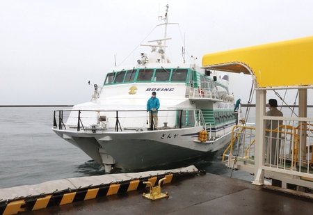 小木 直江津 ぎんが 就航 新潟日報デジタルプラス