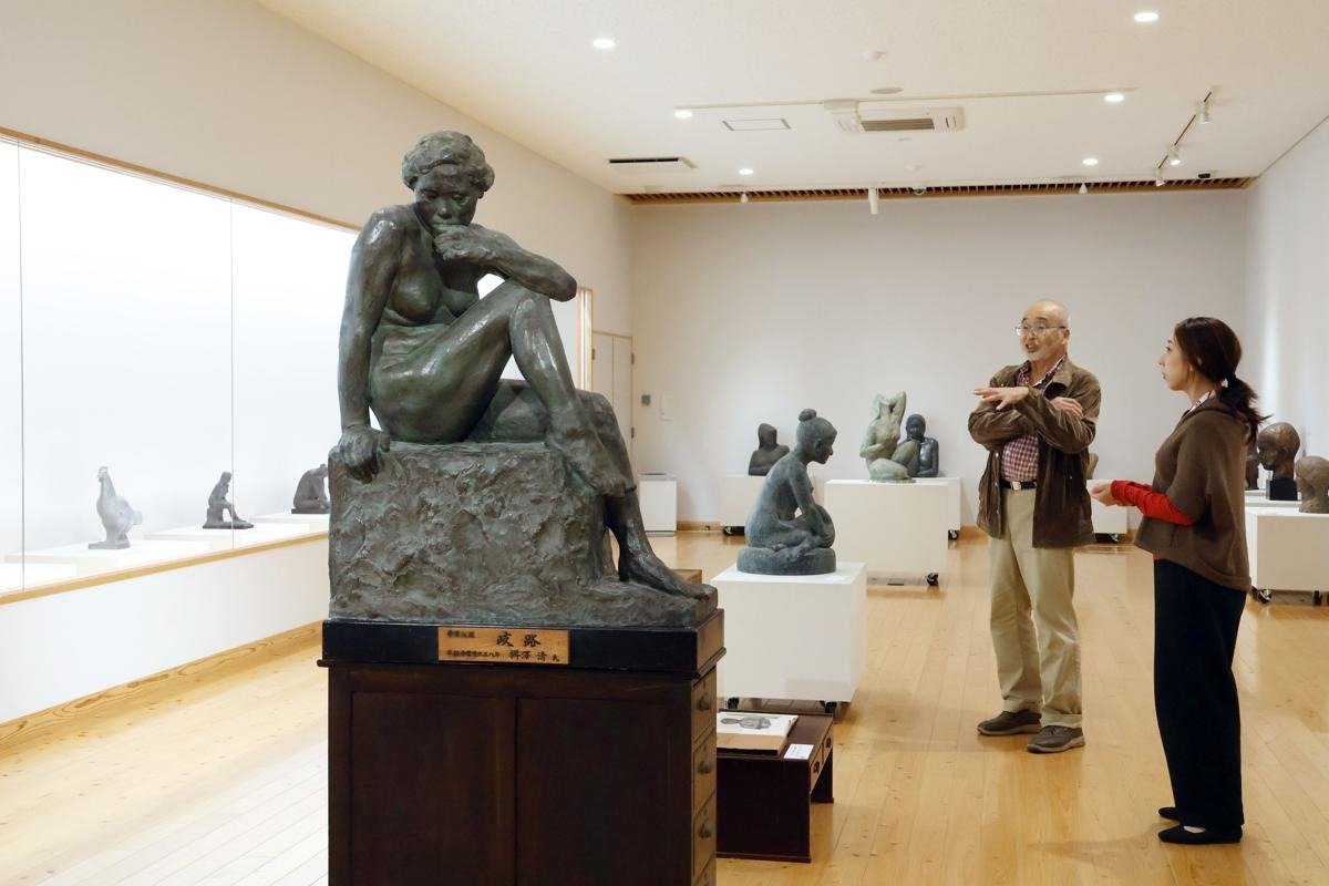 今の良寛像つくった!?胎内市ゆかりの彫刻家・桝澤清と弟子・山﨑進の二