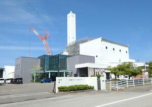 ７月から工事が本格化する「佐渡クリーンセンター」＝佐渡市中原
