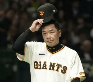 プロ野球巨人の阿部慎之助監督=4月、東京ドーム
