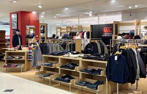 閉店したカンタベリーショップ。県内のラグビーファンが集い、県協会も事務局を置いていた＝新潟市中央区