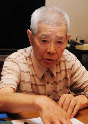 井口幸吉さん＝2020年７月撮影