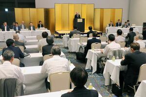 参院選の総括をまとめる方針を確認した自民党県連の総務会=7日、新潟市中央区