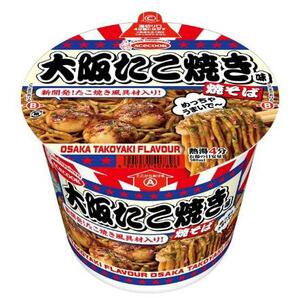 エースコックが発売したカップ麺「大阪たこ焼き味 焼そば」