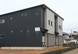 「アップデート」が手がけた木造建築のアパート＝長岡市川崎１