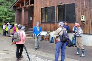 「ふるさと米山の自然」を発刊するための現地調査＝上越市柿崎区