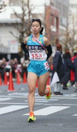 3区を走る新潟第一の川野莉央
