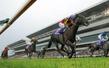 　第１７３回天皇賞・春で優勝したクロワデュノール（手前）＝京都競馬場