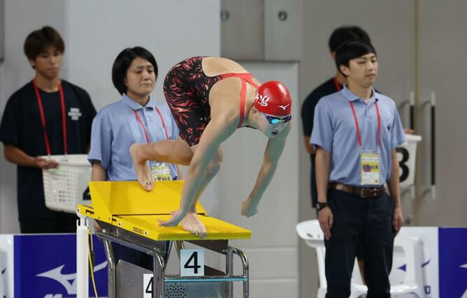 優勝した歌代咲彩（柏崎二中）＝滋賀県草津市