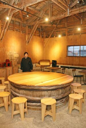 柳醸造が開設した「ミソ・ミュージアム」の中心となる蔵=長岡市吉崎