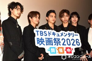 『THE LAST PIECE -Glow of Stars-』の舞台あいさつに参加したSTARGLOW（RUI、TAIKI、KANON、GOICHI、ADAM （C）ORICON NewS inc.