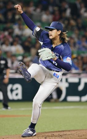 　ソフトバンク戦に先発した西武・高橋光＝みずほペイペイドーム