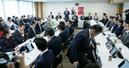 　７日に開かれた、自民党の法務部会と司法制度調査会の合同会議＝東京・永田町の党本部
