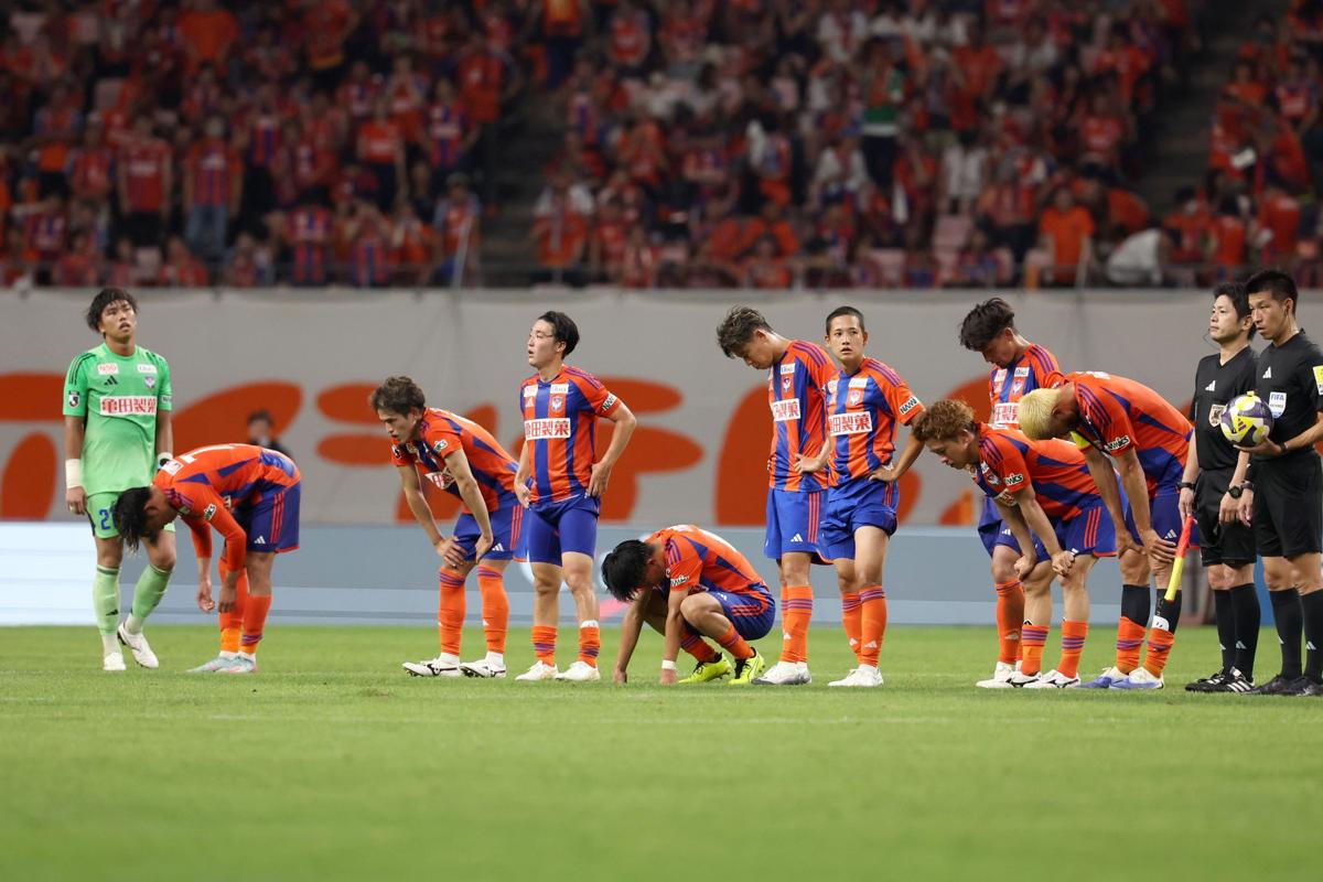 J1アルビレックス新潟］最終盤に痛い失点 力尽く、残留圏との勝ち