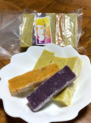 素朴な甘さともちもちの食感が特徴のいももち