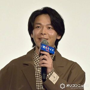 映画『君のクイズ』 公開後“特別御礼”舞台あいさつに登場した中村倫也 (C)ORICON NewS inc.