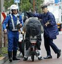 自転車青切符１カ月で２１４７件