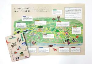 新潟市が製作したリーフレット「にいがたふうど」