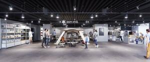 スノーピークの新業態店舗「ランドベース」のイメージ