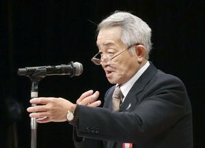 14日、福井市での集会に出席した地村保志さん