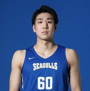 新潟アルビレックスＢＢに特別指定選手として加入する佐藤友（新潟アルビレックスＢＢ提供）