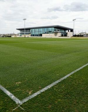 　サッカーＷ杯北中米３カ国大会で日本代表がベースキャンプ地とする米ナッシュビルの施設＝２日（共同）