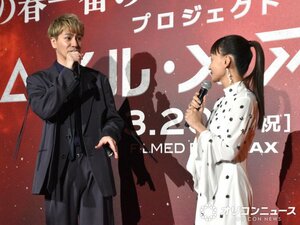 プロポーズ秘話を語った(左から)JOY、mai (C)ORICON NewS