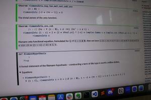 　Ｌｅａｎが理解できる機械の言葉に翻訳されたリーマン予想
