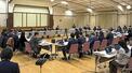公立中学校の部活動改革に関する国の有識者会議の会合=2024年12月、東京都内