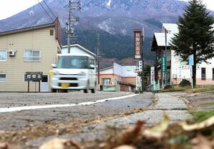 大型リゾート開発の予定地近隣にある妙高市の杉野沢地区。期待の一方、住民からは懸念の声も上がる