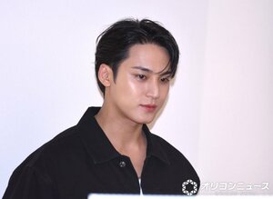 Calvin Klein表参道店にサプライズで来店したSEVENTEENのミンギュ （C）ORICON NewS inc.
