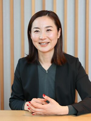 「子どもたちに妙高の魅力を知ってもらうことは、将来の人材確保や地域の存続につながる」と語る岡田麻梨亜さん=妙高市関川