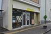 商店街のそばにある「ワラタネスクエア」=3月、岩手県北上市