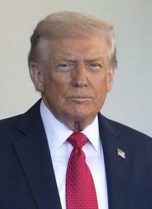 　トランプ米大統領（ゲッティ＝共同）