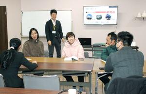 外国人を対象にした防災研修=燕市吉田西太田
