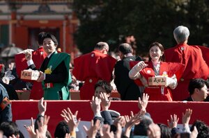 成田山新勝寺の節分祭の模様（C）NHK