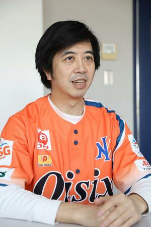 オイシックス新潟の髙島宏平球団会長