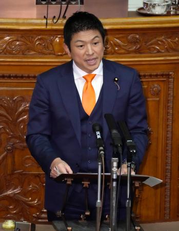 参院代表質問の詳報（6） 参政・神谷宗幣氏 | 新潟日報