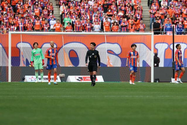 新潟-G大阪 前半、同点ゴールを許し1-1=ビッグスワン