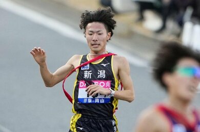 全国都道府県対抗男子駅伝］新潟県は21位 7人中3人が区間1桁順位マーク