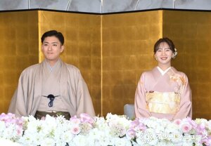 （左から）中村橋之助、能條愛未 （C）ORICON NewS inc.