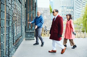 大手門「ブラタモリ」4日放送は「皇居・江戸城本丸跡」　11日放送は「皇居・東御苑」（C）NHK
