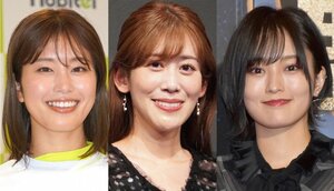 （左から）稲村亜美、中川安奈、山本彩（C）ORICON NewS inc.