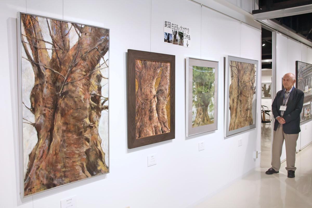 90歳の洋画家が描く自然の生命力
