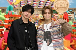 『坂上どうぶつ王国』に出演する（左から）永瀬廉（King ＆ Prince）、高橋海人（King ＆ Prince） （C）フジテレビ