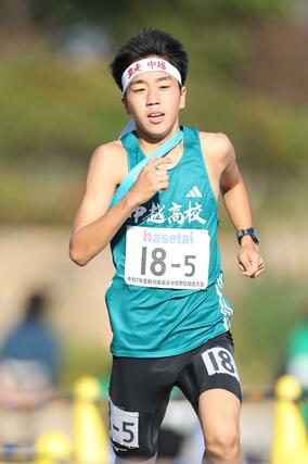 中越の５区土田豪暖＝新潟市中央区