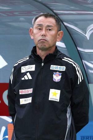 入江徹監督＝レモンガススタジアム平塚