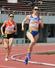 女子800メートルタイムレース決勝 1年ぶりに800メートルのレースに臨み、優勝した広田有紀(サトウ食品アルビRC)=新潟市陸上競技場
