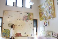 パーキンソン病と戦う人へ「一緒に頑張ろうね」自身も患者の今井房子さん（新潟市西区）が個展開く