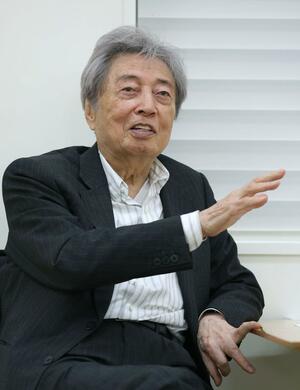 田中角栄について語る細川護煕氏